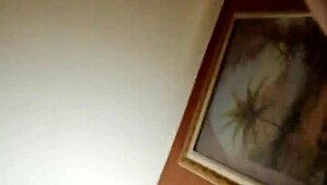 My girlfriend with big monster cock action