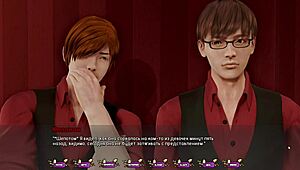 I’m hooked on this 3D porn game, Pale Carnations Part 9, with double penetration!