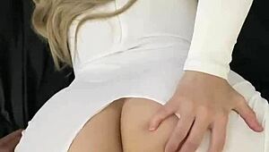 Snowbunny Screams As BBC Rips Clothes!