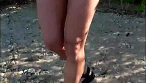 Naked 18-Year-Old Girl In Public Sex Shoot