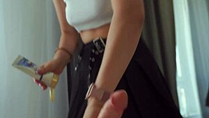 Mira David Gets Fucked Doggystyle And Cum Floods Her Face