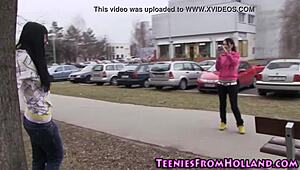 She fingers her cunt in the shower