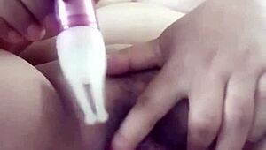 Pornstar poosoo intensely fingers her pussy in solo masturbation