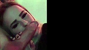 getting my cock sucked by a wild group of chicks