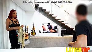 latina redhead deepthroat anal cumshot, big cock doggystyle