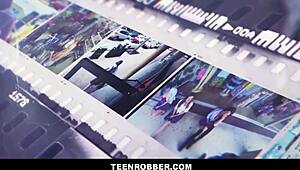 teen robber ali ya brynn gets caught shoplifting and fucked by officer after deal