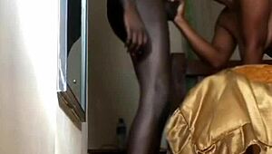 I feel the milf deepthroat my big black cock with tattoo ass to mouth cumshot.