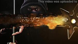 Gang of African Dudes With Tattooed Skinny Babe 😈