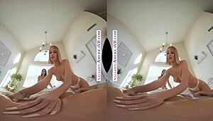 naughty america - lucky guy gets super deluxe massage with all holes open for wild fun. he can't believe his luck!