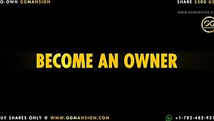 Blonde Babe Interacts With Black-Haired Companion At Ggmansion