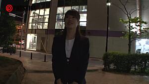 Intense Japanese Amateur Blowjob and Fucking Action