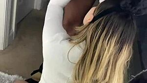 Snowbunny Screams As BBC Rips Clothes!