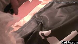 Sexy Caribbean Pirate Girl Undresses Small Tits For Webcam Masturbation