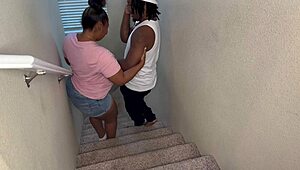 Kendale Deepthroats Ebony At Party!