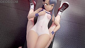 nagatoro gym bully by mantisx