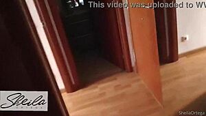 Sheila ortega chats on phone while getting fucked 😏