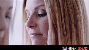 Wow, hot teen 18+ devoured by ebony babe!