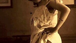 Vintage pornography featuring two centuries of lesbian and hairy action