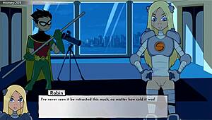 18titans episode 54 features terra in a dating game