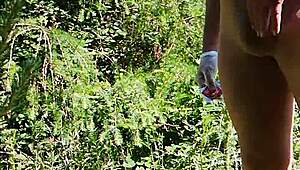 i piss on myself while jerking off alone