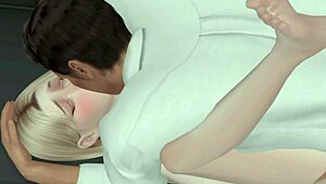 my boss sneaking a quickie with my wife in a private underground car lot