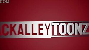 Big bouncy tits and jiggly ass in 3d cartoon porn 😍