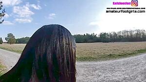 Kati's Shoeplay Featuring Nylons, Sneakers, and Barefoot Feet