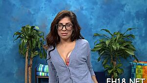 competitive massage game leading to climax