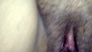 Amateur couple enjoys intimate moments together