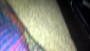 Slender and pretty girl pleasures herself with thick and creamy release