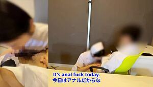 nurse gets anal creampie from doctor