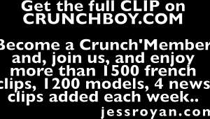 Damien Crosse gets creampied bareback by three boys in wild gangbang.