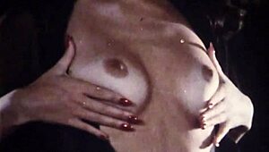 vintage london threesome with interracial taboo and hairy pussy