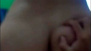 Intensely giving pussy to TV technician with ass caresses