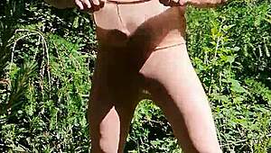 i piss on myself while jerking off alone