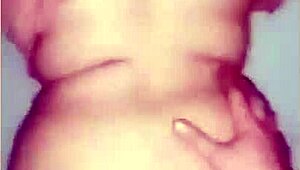 horny chubby couple fucking passionately