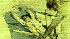 vintage erotic sketches hint at steamy hidden desires