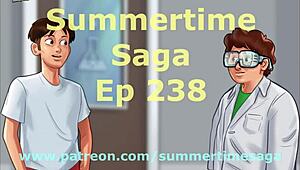summertime saga 238 with erotic cartoon vibes 😏.