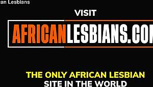African Amateur Lesbians Licking Outdoors in the Woods