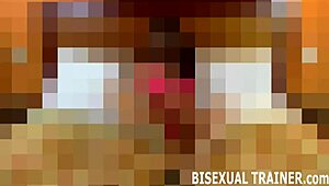 POV femdom toys for bisexual ass fucking
