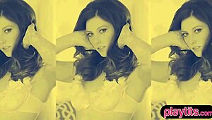 Hot Hungarian Beauty Battles Irish Redhead Teen!