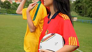 wow, this nude beauty compilation outdoors is just stunning to watch