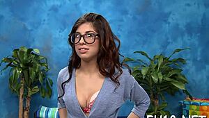 competitive massage game leading to climax