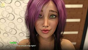 WVM 171 FINGERING FUN WITH RACHEAL GETS INTERRUPTED