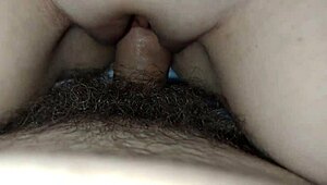 Hey, pov music scene with blonde slut riding monster cock in doggystyle