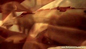 Belly dancer from the far east teases with nude erotic moves