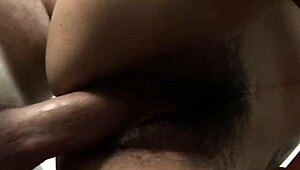 cute latina teen gets her hairy pussy fucked hard in the office!