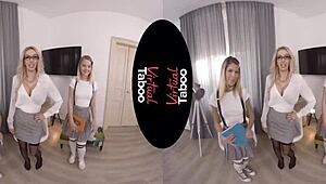 hey, virtual taboo with shaved blonde pussy discipline
