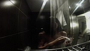 Romi Rain Masturbates In Shower!