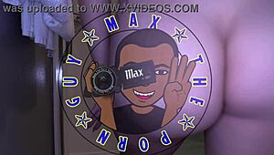 akira teases with pussy until huge load on ass